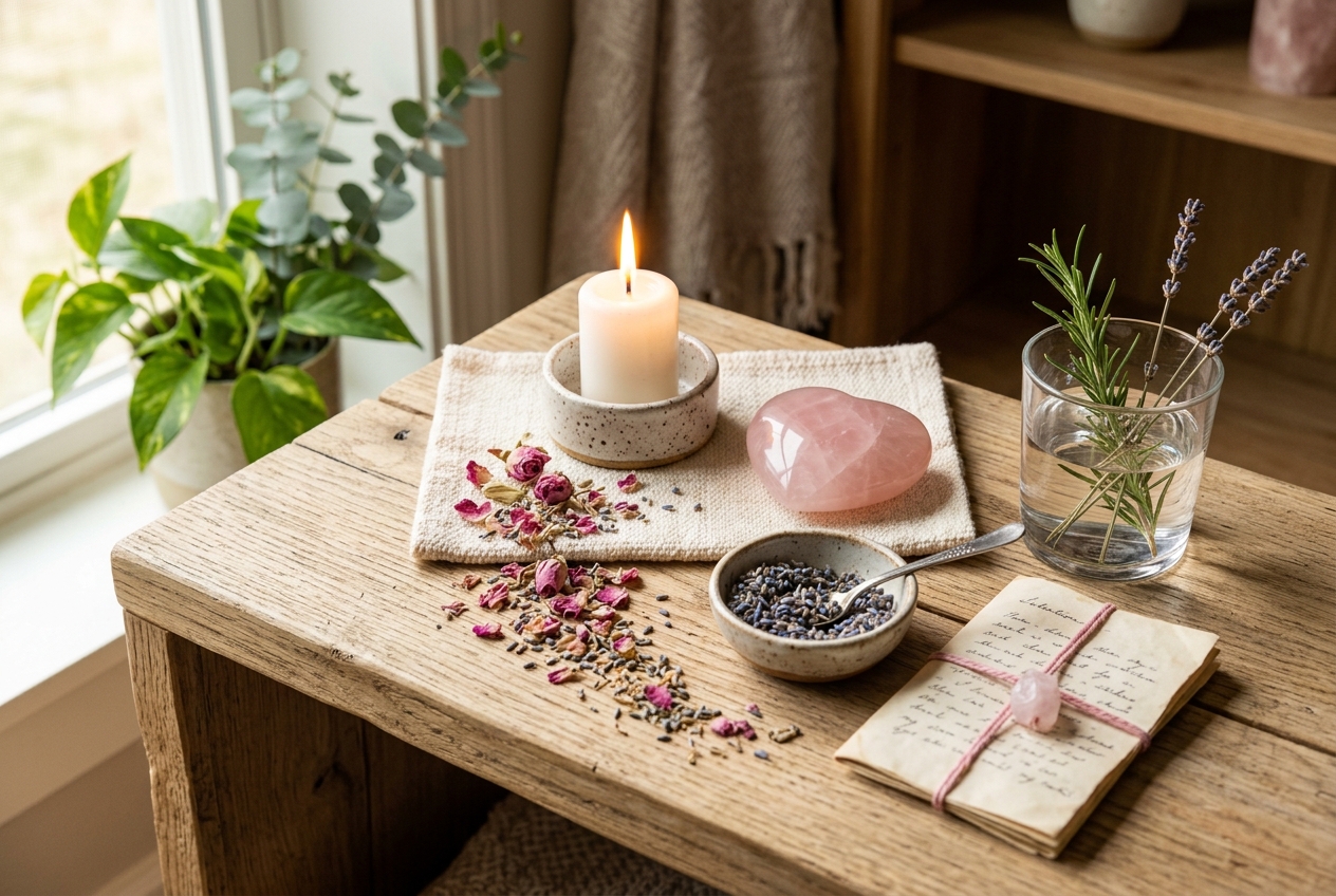 beginner-love-spell-altar
