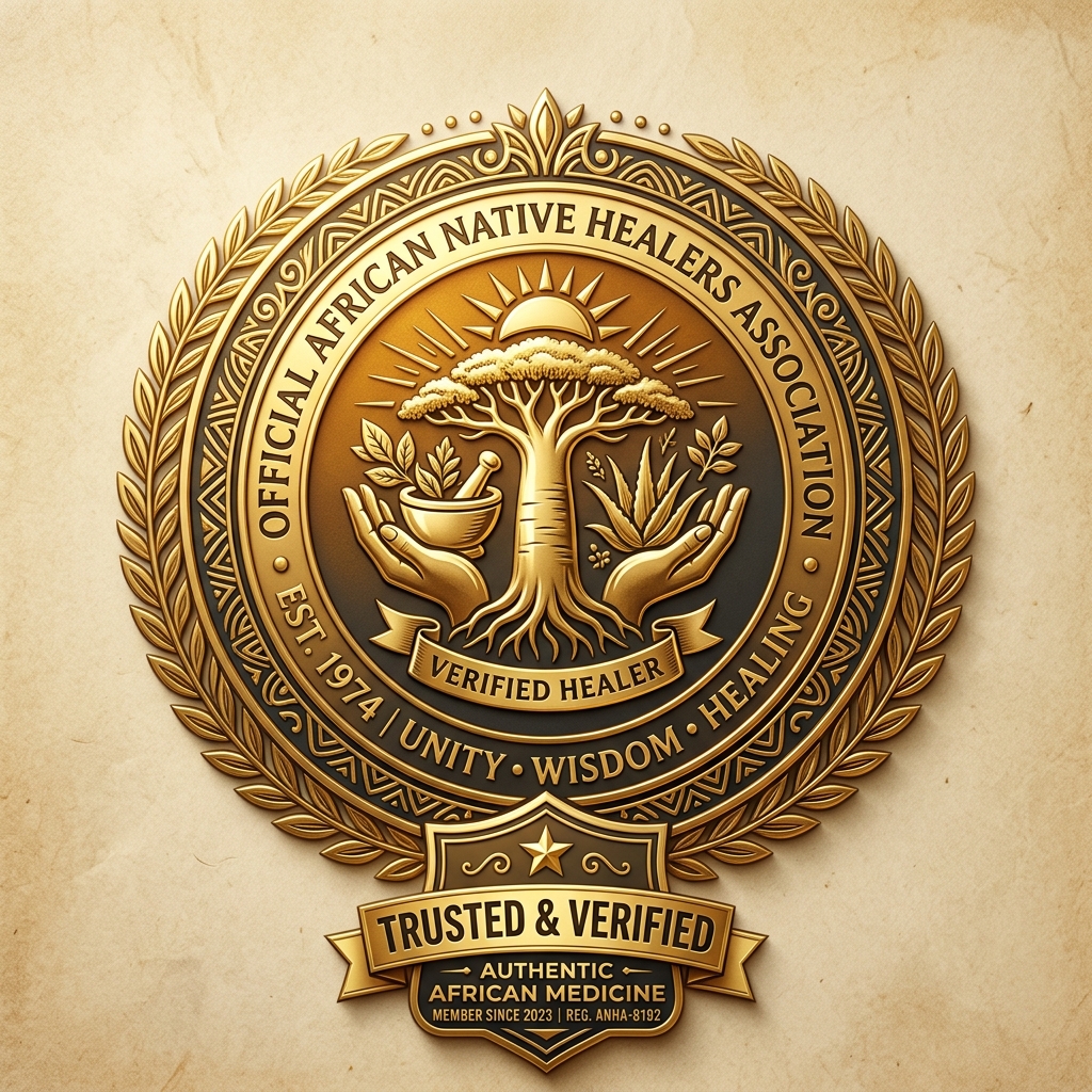 African Native Healers Association certificate verification