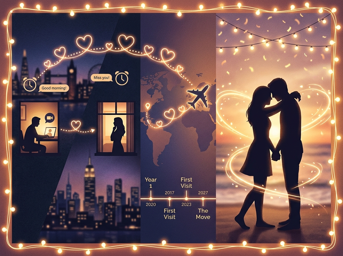 Couple success story silhouettes love spell case study
