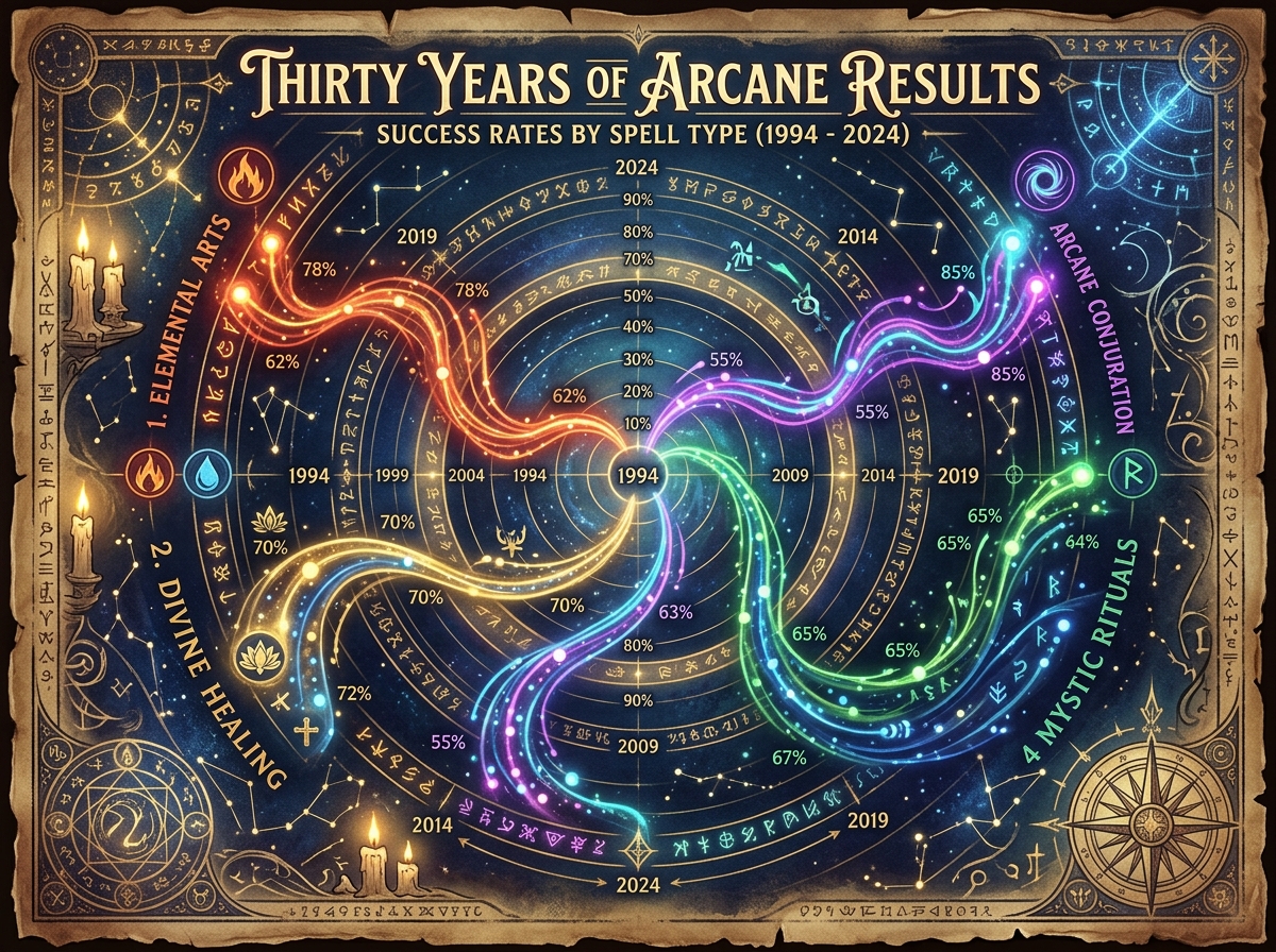 30 years love spell success statistics data visualization