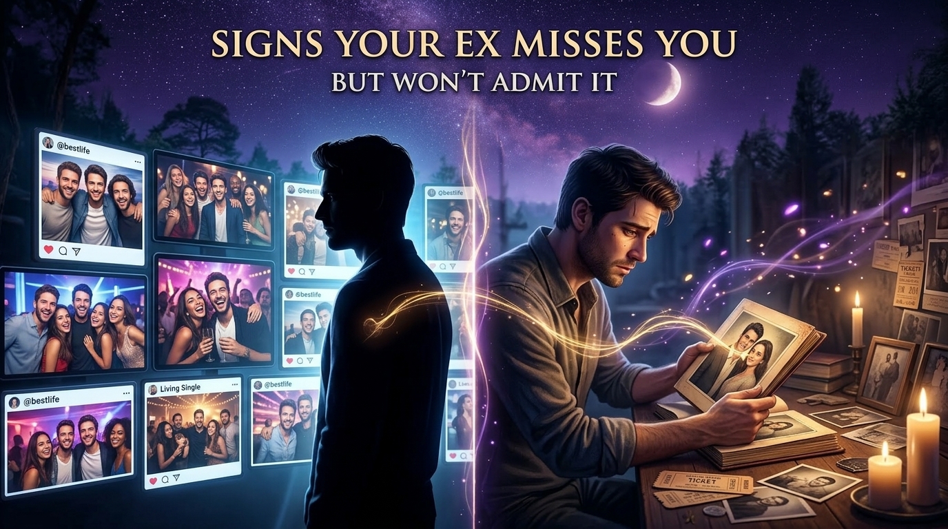 Signs your ex misses you but won't admit it — subtle behavioral patterns explained