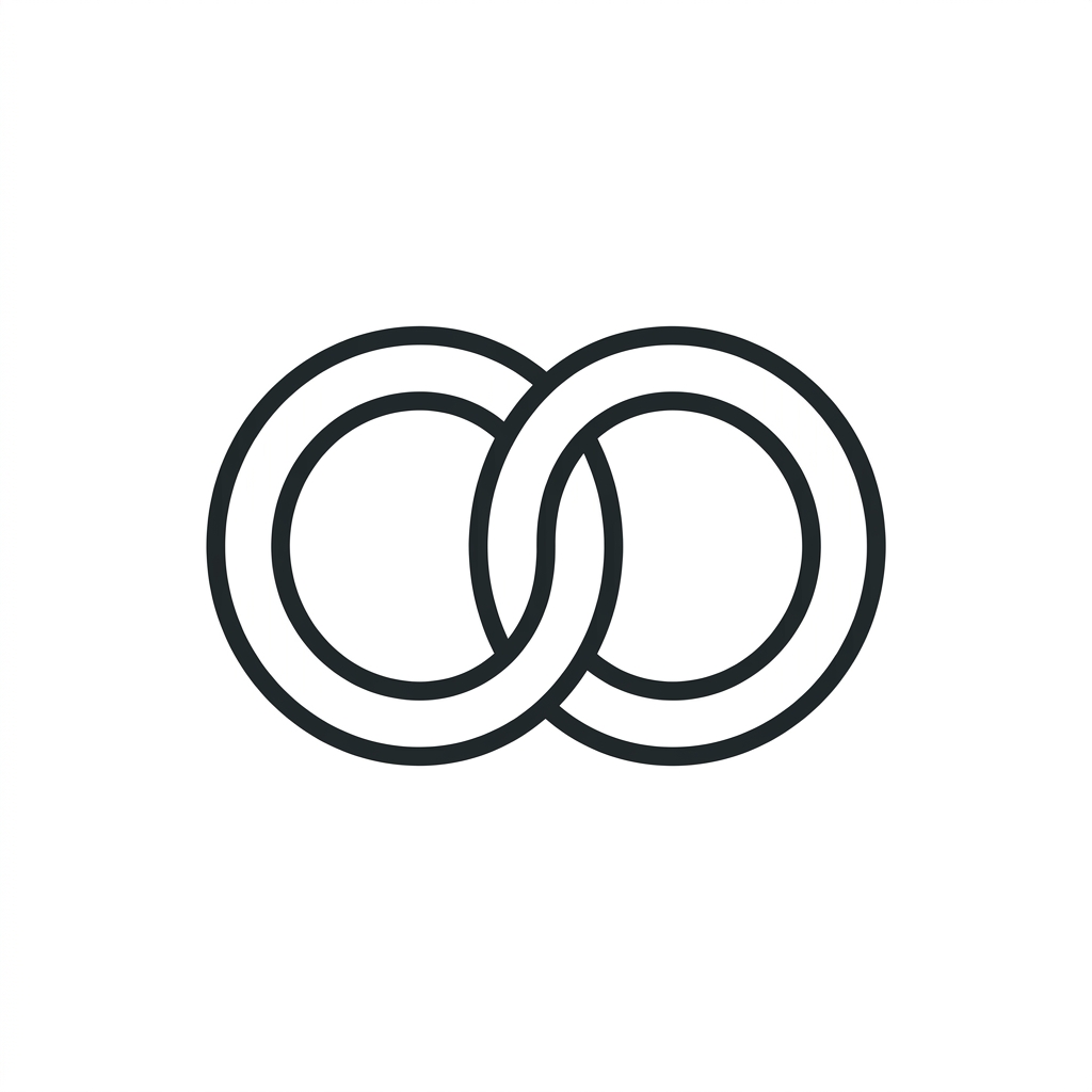 Marriage rings with infinity symbol — eternal bond restored through spiritual work — stop a divorce spiritually