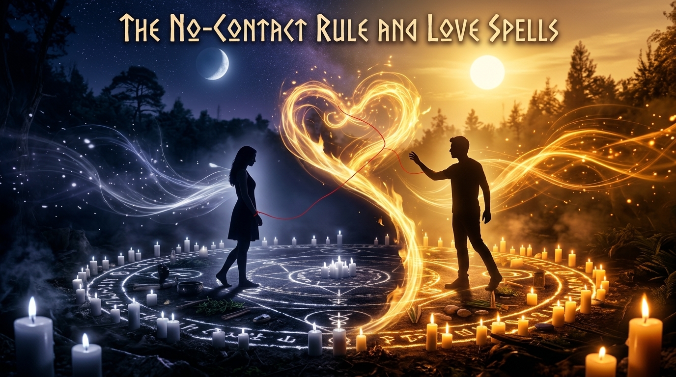 No contact rule spiritual approach — how spiritual no-contact differs from psychological no-contact — make him miss you after breakup