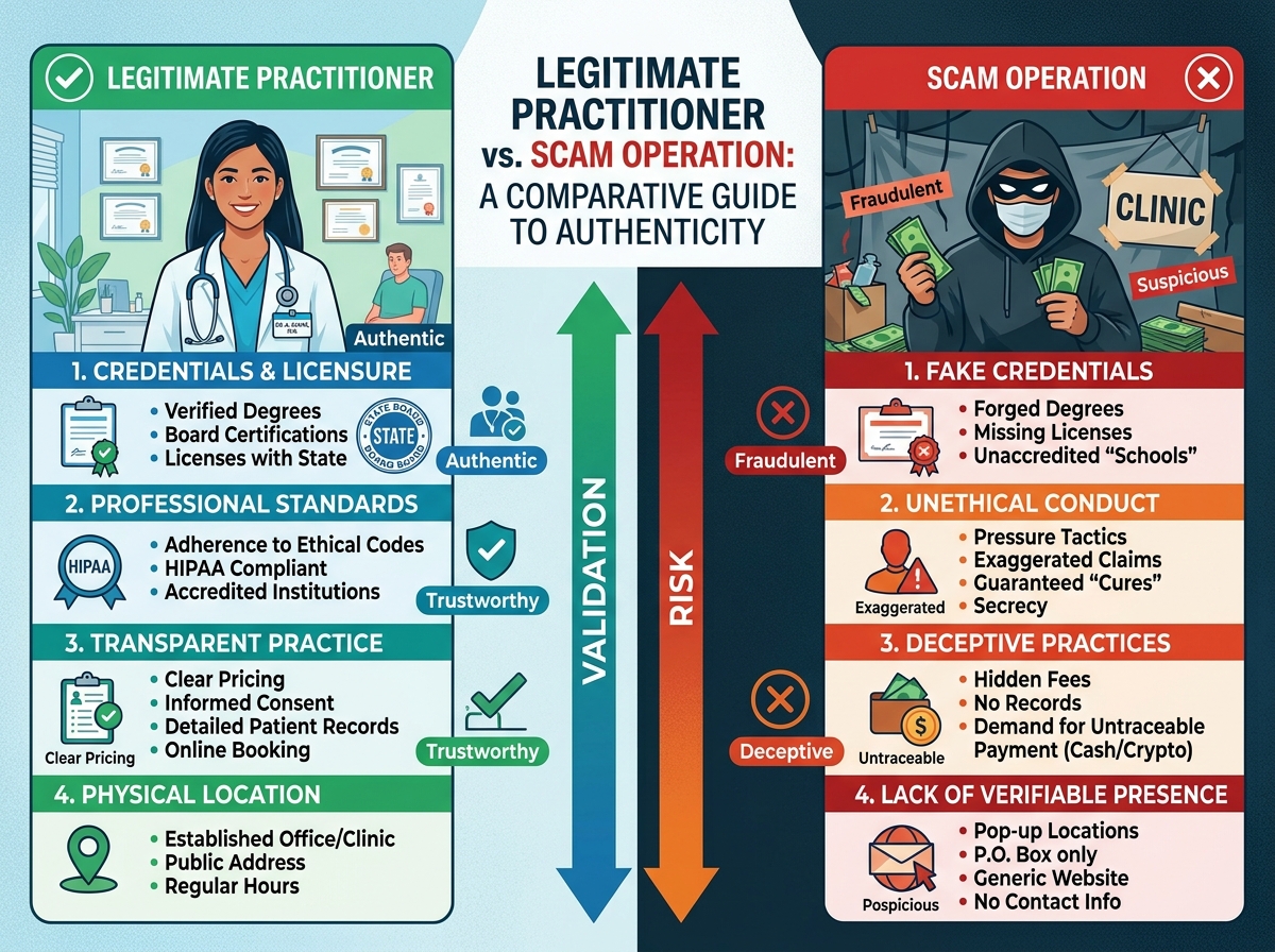 Authentic practitioner setup versus scam comparison why Baba Ali is real