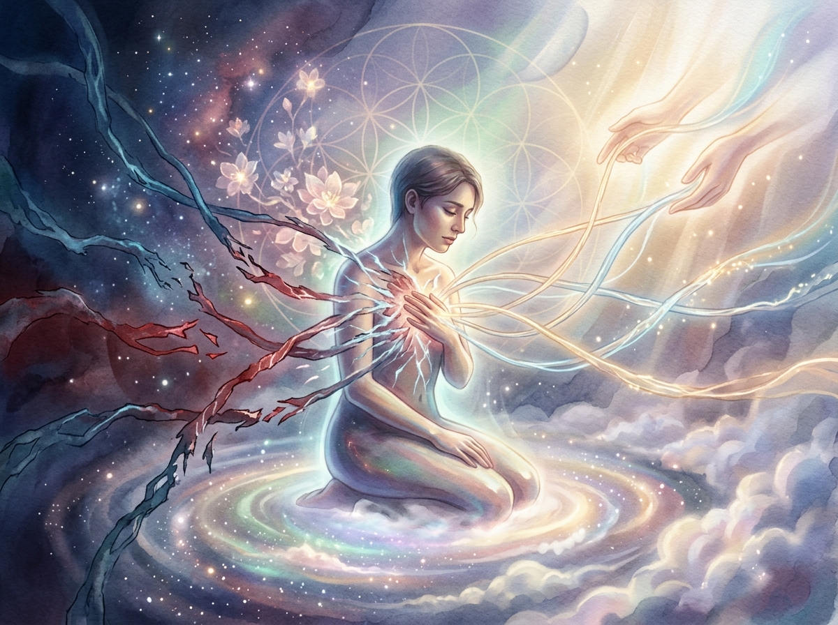 Spiritual wound healing diagram for marriages damaged by infidelity or betrayal showing the path to spiritual repair — signs marriage worth saving