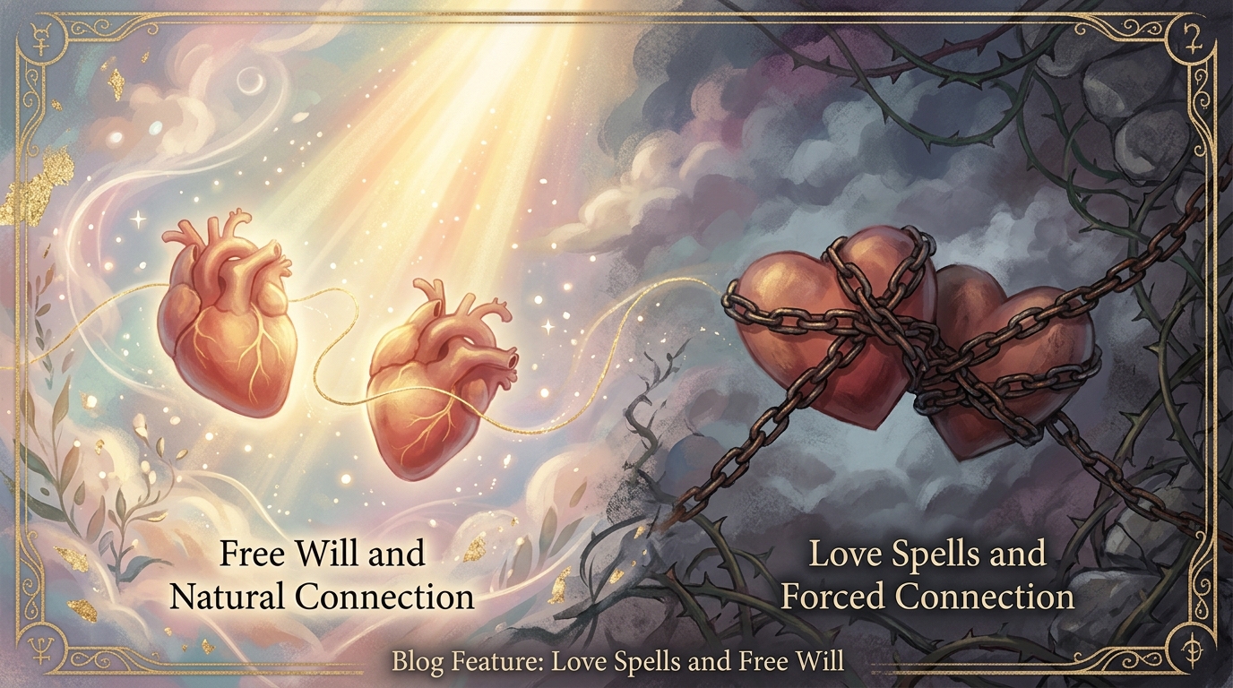 Two hearts reuniting after love spell work — serving Detroit clients remotely